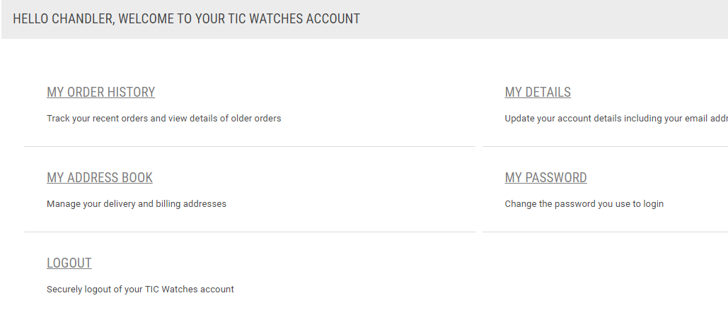Ticwatches官网注册成功