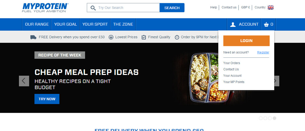 MYPROTEIN中文官网首页